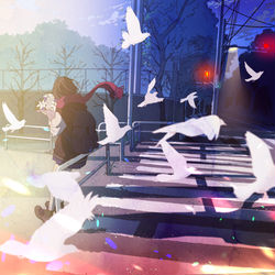 This is a pixiv picture whose title is 終わりのはじまり／2枚.