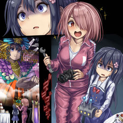 This is a pixiv picture whose title is みゃー姉 Lv.100.
