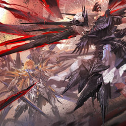 This is a pixiv picture whose title is 【PFLS】Desteny.
