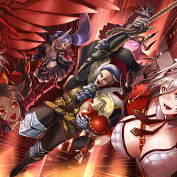 This is a pixiv picture whose title is 【PFLS】バーロック外伝～鋼の信念～.