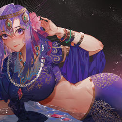 This is a pixiv picture whose title is パールヴァティー🌸.
