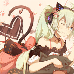 This is a pixiv picture whose title is 愛言葉.