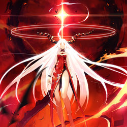 This is a pixiv picture whose title is 【PFLS】赤龍再臨.