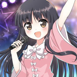 This is a pixiv picture whose title is 姫様はアイドルっ！.
