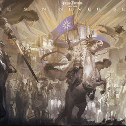 This is a pixiv picture whose title is 【PFLS】The Sun Never Sets.