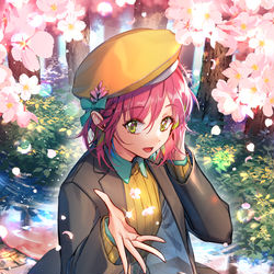 This is a pixiv picture whose title is 🌸.