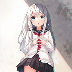 This is a pixiv picture whose title is JK.