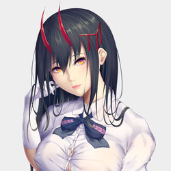 This is a pixiv picture whose title is JK(鈴谷).