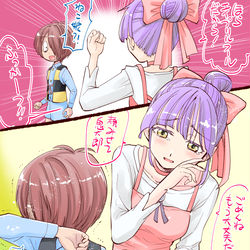 This is a pixiv picture whose title is ねこ娘、エイプリルフールですから帰ってきて.