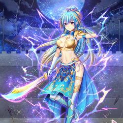 This is a pixiv picture whose title is 【三国志戦姫】仕事絵3点.