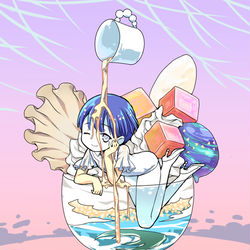 This is a pixiv picture whose title is 宝石パフェ.