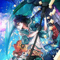 This is a pixiv picture whose title is ホップステップジャンパーズ.