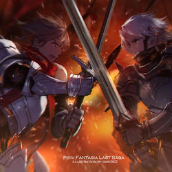 This is a pixiv picture whose title is 【PFLS】 --决战 st.1.5-.