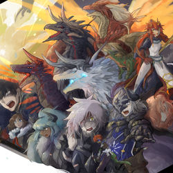 This is a pixiv picture whose title is 【PFLS】 春雷.