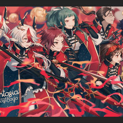 This is a pixiv picture whose title is 【PFLS】Fight Mebius!.