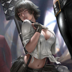 This is a pixiv picture whose title is Lady.