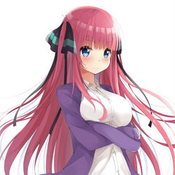 This is a pixiv picture whose title is 中野二乃.