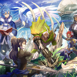 This is a pixiv picture whose title is 【PFLS】当たり前だった景色【決戦】.