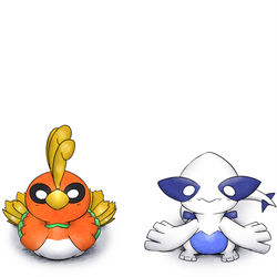 This is a pixiv picture whose title is アイコン風ジョウト伝説.