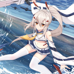 This is a pixiv picture whose title is 绫波.