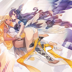 This is a pixiv picture whose title is ハールートマールート.