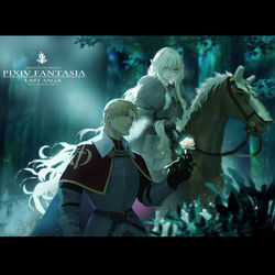This is a pixiv picture whose title is <Vision of Peace>.
