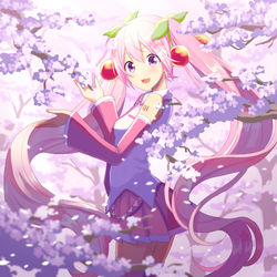 This is a pixiv picture whose title is 桜の季節.