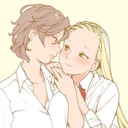 This is a pixiv picture whose title is オトメの帝国カバー.