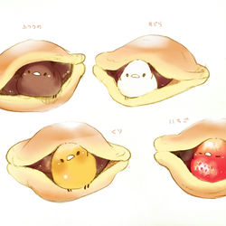 This is a pixiv picture whose title is どら焼き.