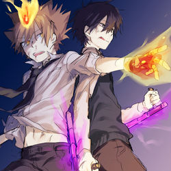 This is a pixiv picture whose title is ヒバツナlog＋α２.