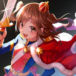 This is a pixiv picture whose title is 99期生「愛城華恋」.