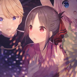 This is a pixiv picture whose title is Fireworks.