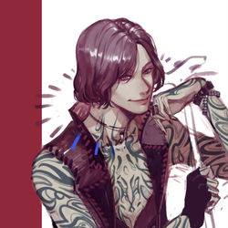 This is a pixiv picture whose title is dmc5.