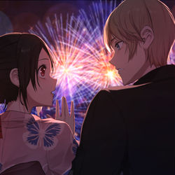 This is a pixiv picture whose title is Fireworks.