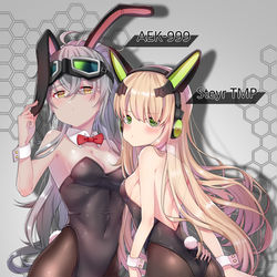 This is a pixiv picture whose title is bunny.