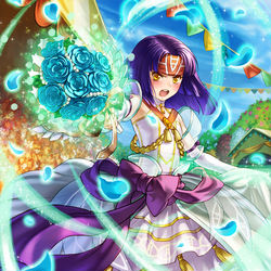 This is a pixiv picture whose title is FE0 / ベグニオン帝国第３７代皇帝 サナキ.