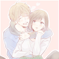 This is a pixiv picture whose title is 犬系猫系カップルまとめ.