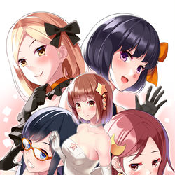 This is a pixiv picture whose title is ワールドトリガー　オペレーターズダンスパーティー.