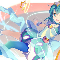 This is a pixiv picture whose title is キュアミルキー.