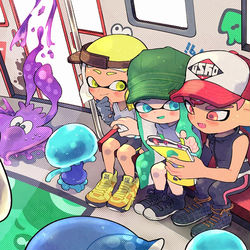 This is a pixiv picture whose title is イカまとめ４.