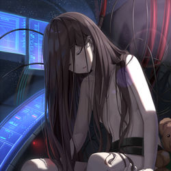 This is a pixiv picture whose title is Shelter.