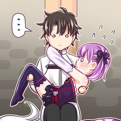 This is a pixiv picture whose title is せんぱい！きのうはねむれませんでしたね。.