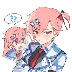 This is a pixiv picture whose title is 만우절.