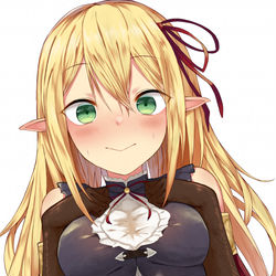 This is a pixiv picture whose title is 照れアリサ.