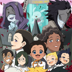 This is a pixiv picture whose title is THE PROMISED NEVERLAND.