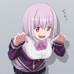 This is a pixiv picture whose title is 怪獣アカネ.