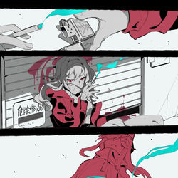 This is a pixiv picture whose title is 真矢クロ（2）.