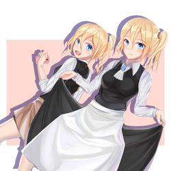 This is a pixiv picture whose title is 早坂x2.