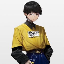 This is a pixiv picture whose title is Lil のび太.