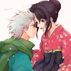 This is a pixiv picture whose title is 冬から春へ。.